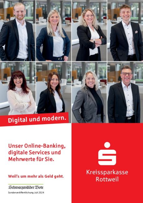 Titelbild der Informationsserie "Digital und modern. Unser Online-Banking, digitale Services und Mehrwerte für Sie."